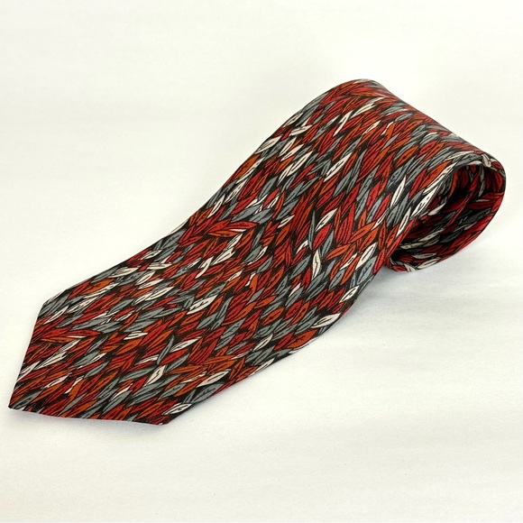 LANVIN PARIS Men’s Vintage Timeless Jacob Reed’s Sons Classic Luxury Tie - Picture 5 of 8